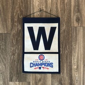 Chicago Cuts 2016 World Series Champions Wool Banner